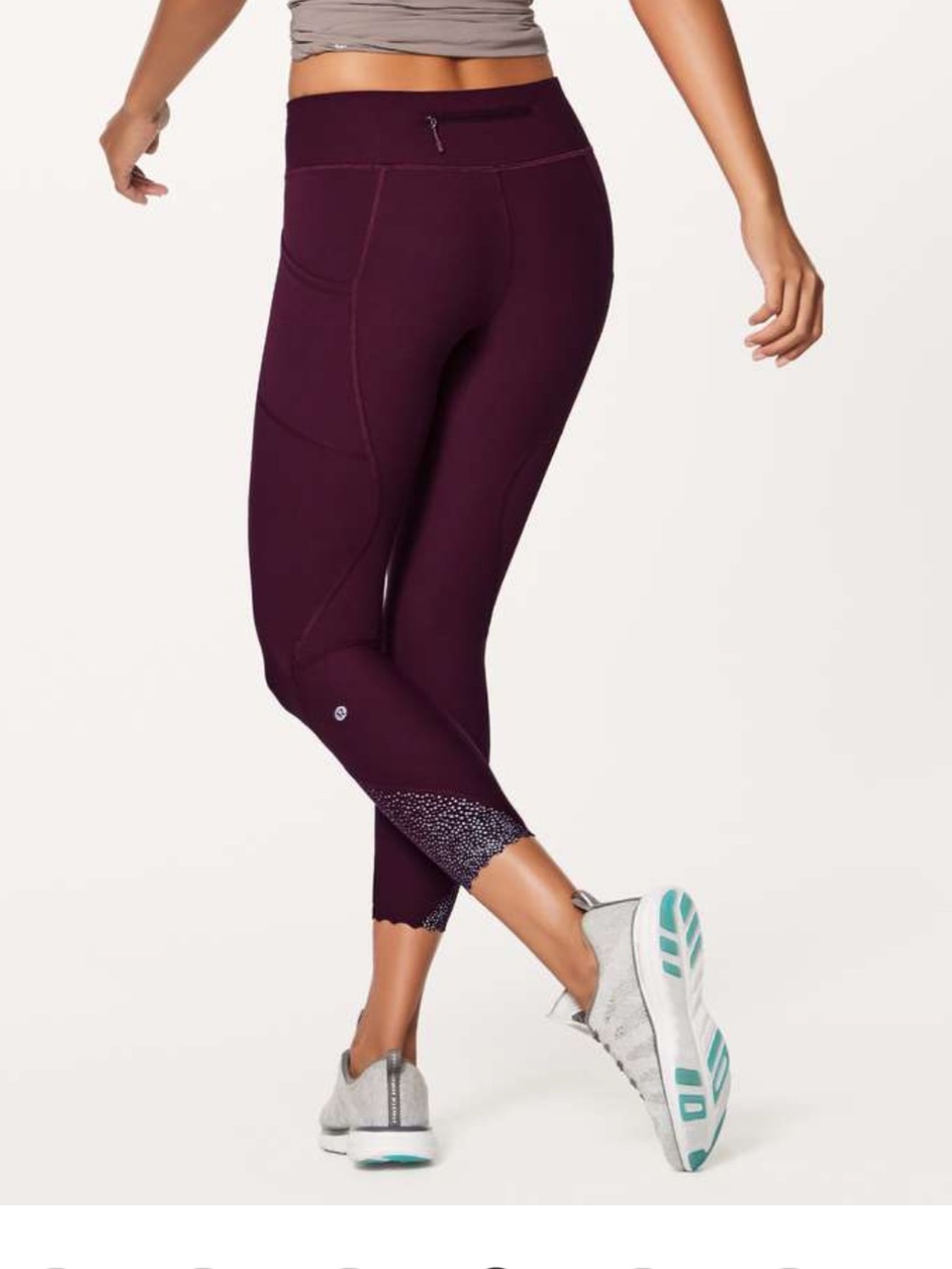 Lululemon Tight Stuff Tight II 25” Dark Adobe Leggings Size 6